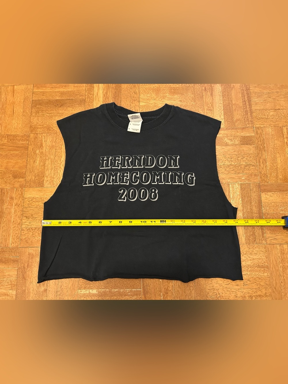 Herndon Homecoming Game Day October 18th, 2008 Sleeveless Men's Shirt Size M